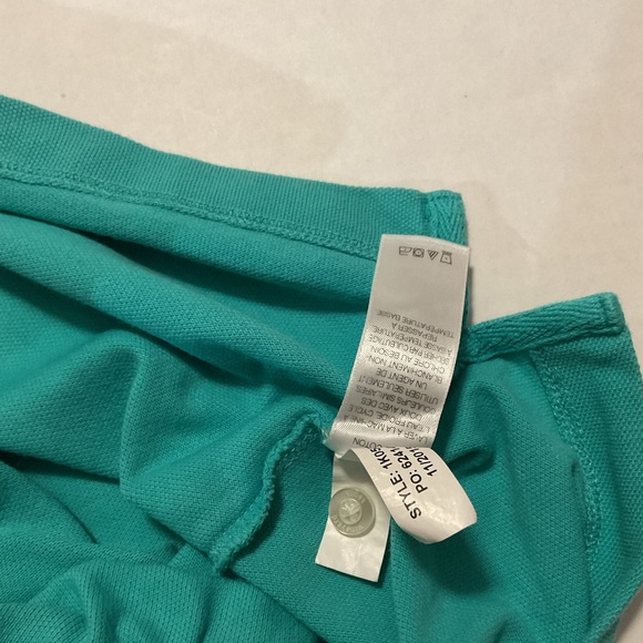 Vineyard Vines Men’s Classic Fit Polo Shirt Green Short Sleeve - Picture 7 of 7